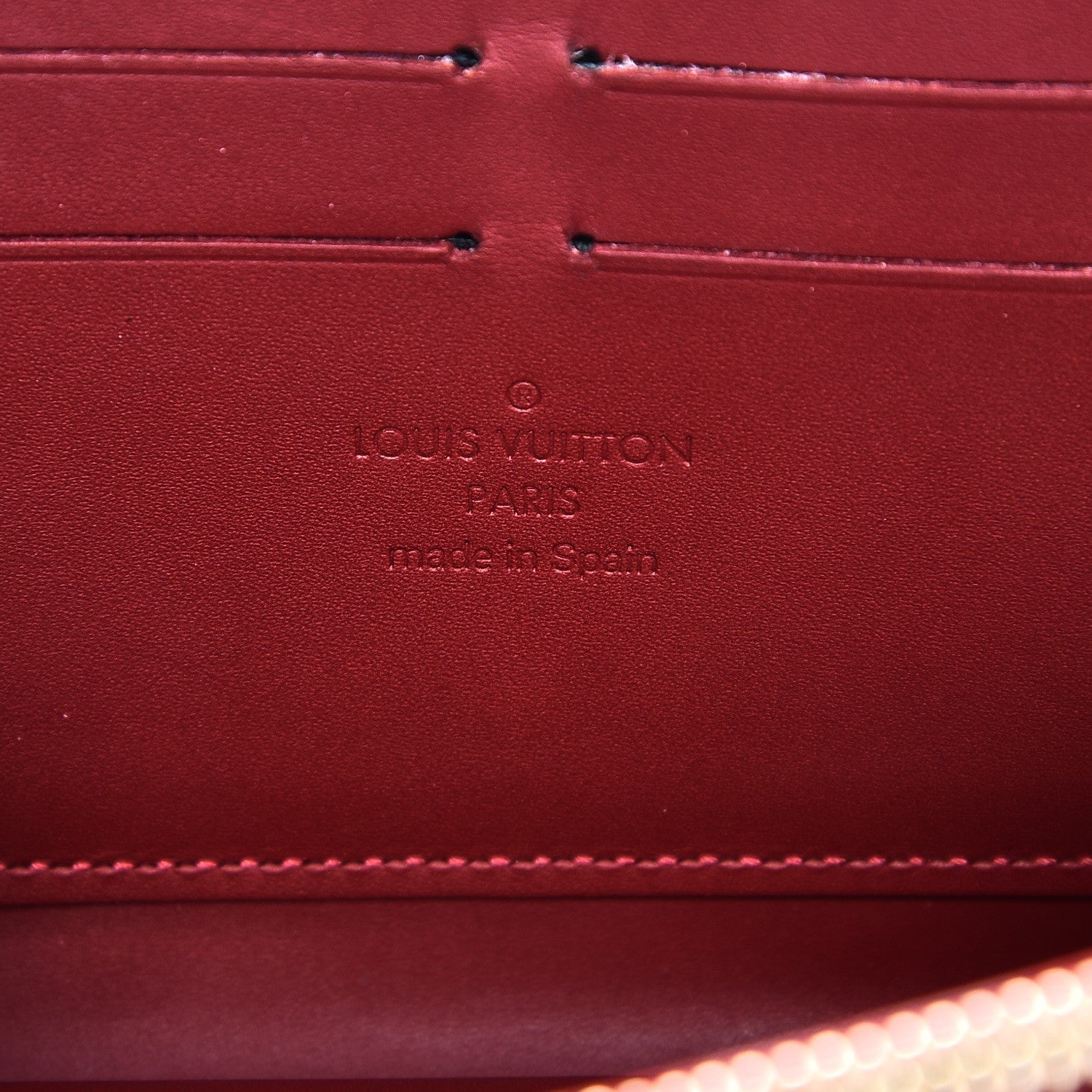 Louis Vuitton Vernis Zippy Wallet Pomme D'Amour 6 of 7