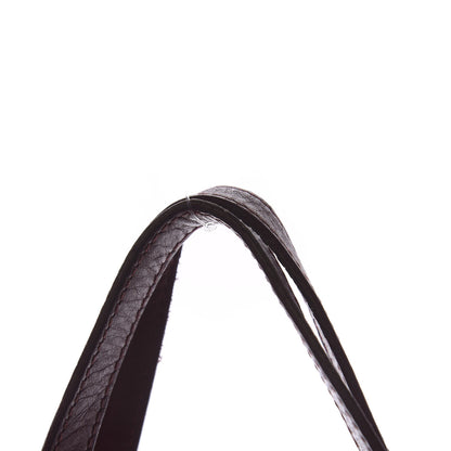 Christian Dior Glazed Calfskin Saddle Shopper Red 9 of 18
