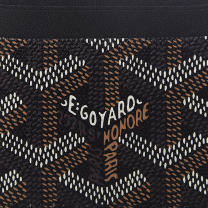 Goyard Goyardine Saint Sulpice Card Holder Black 6 of 7