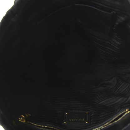 Prada Tessuto Nylon Gaufre Tote Black 5 of 9