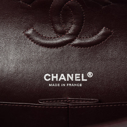 Chanel Caviar Quilted Medium Double Flap Burgundy 10 of 12