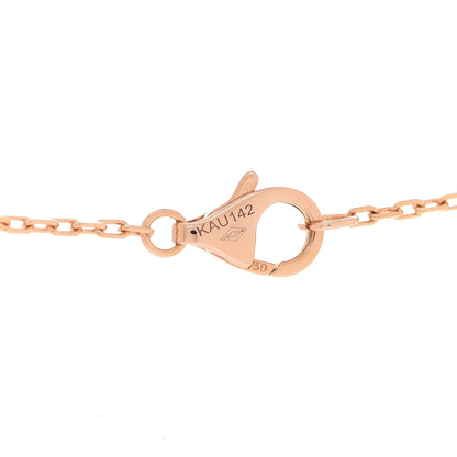 Cartier 18K Pink Gold Diamond Juste Un Clou Pendant Necklace 4 of 6