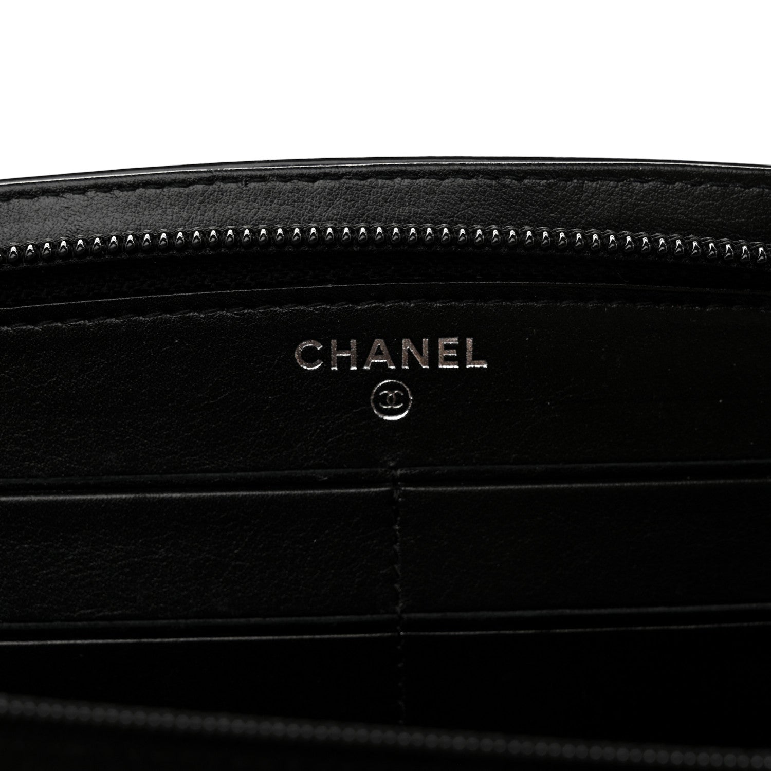 Chanel Patent Trousse Maquil Wallet Black 6 of 11