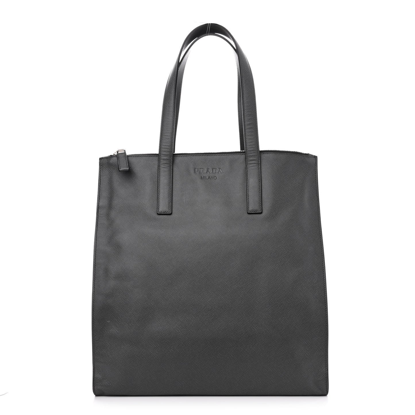 Saffiano Travel Shopping Tote Mercurio