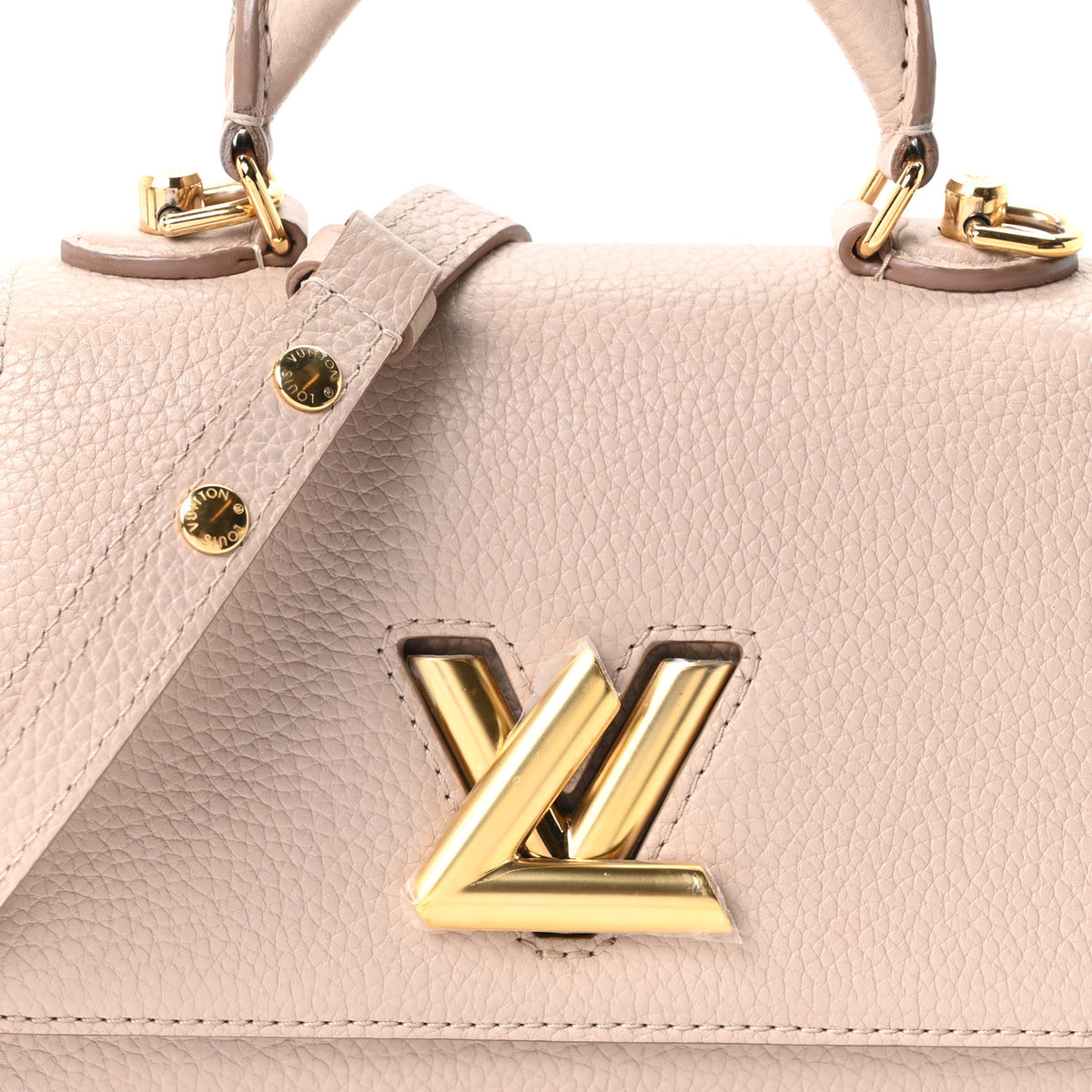 Louis Vuitton Taurillon Twist One Handle BB Greige 7 of 9