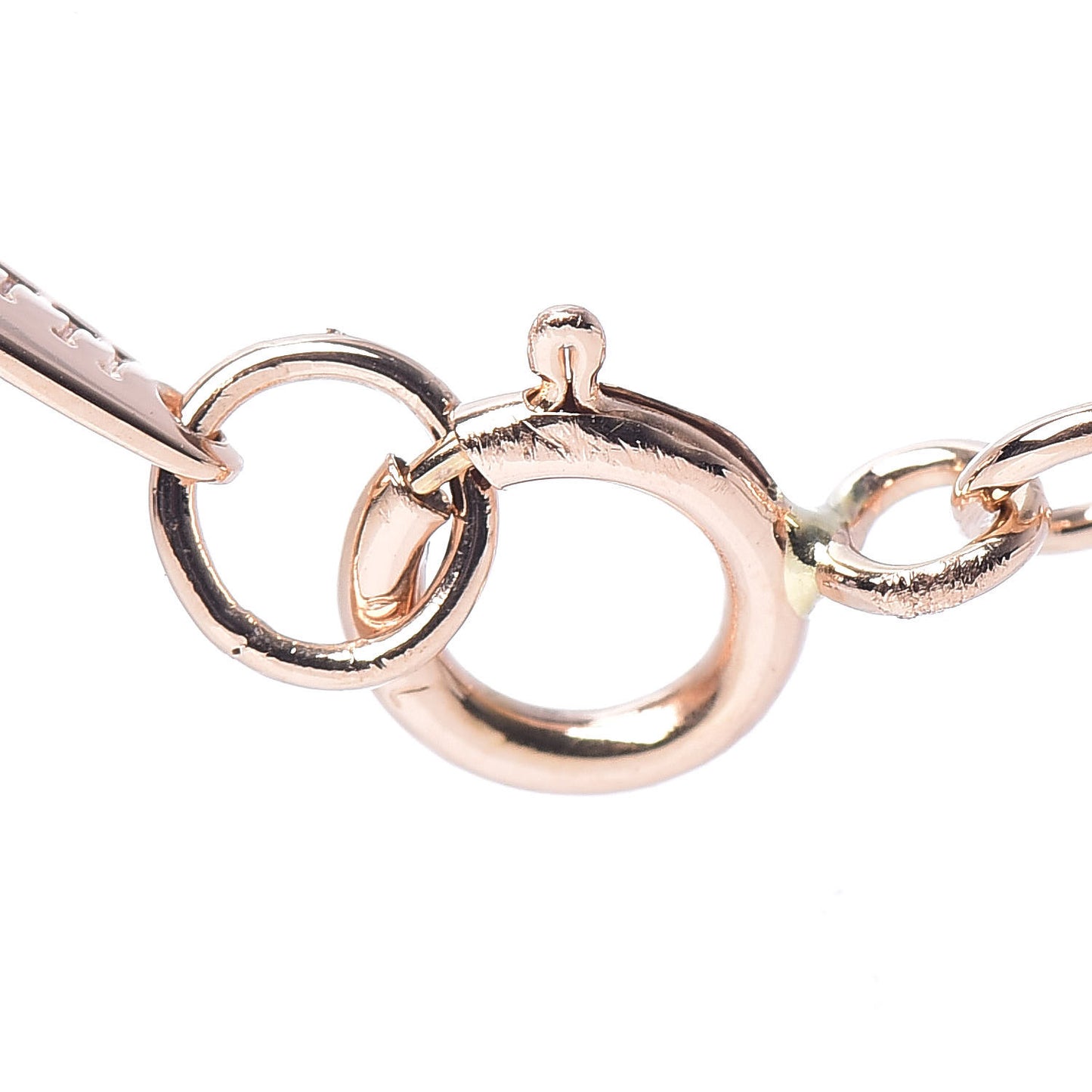 18K Rose Gold Diamond .08ct Elsa Peretti Diamonds by the Yard Bracelet
