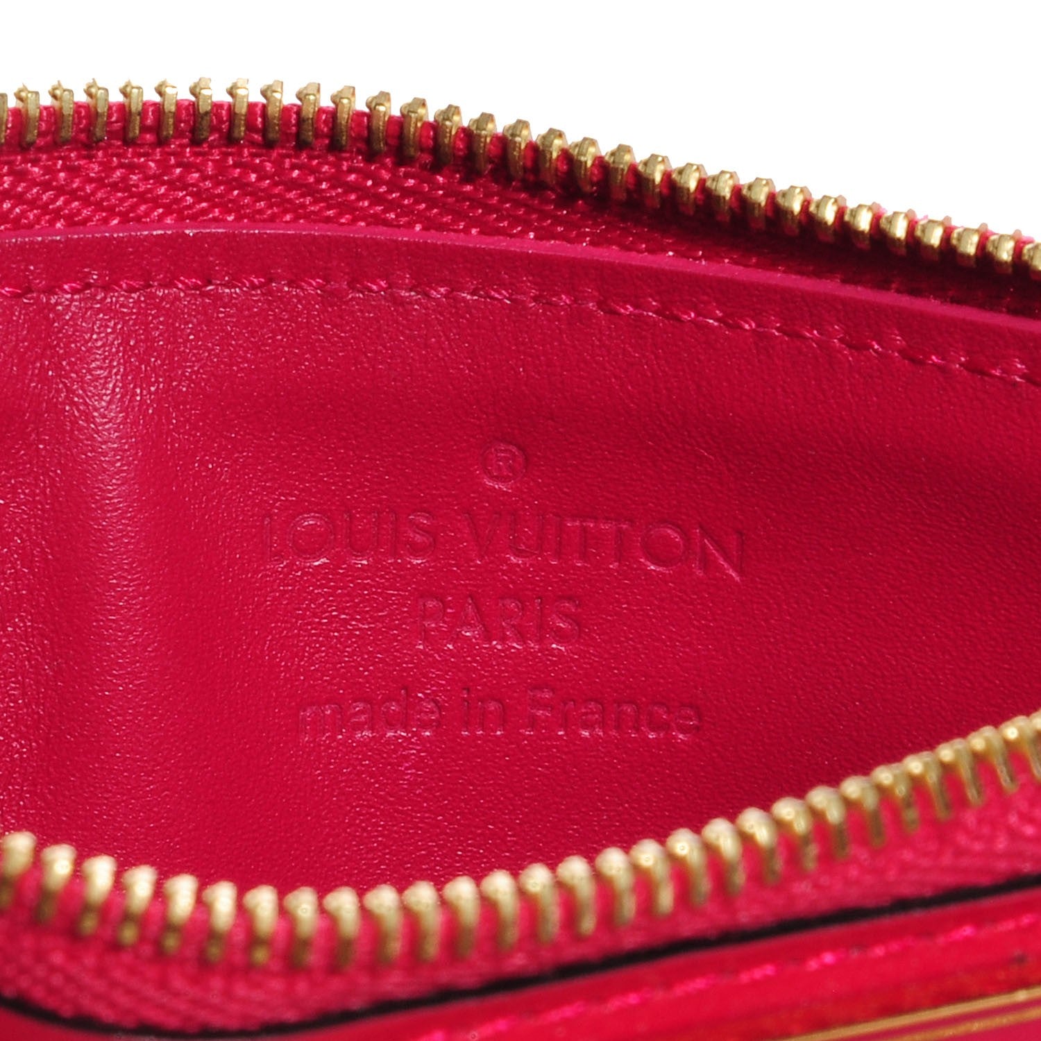 Louis Vuitton Vernis Key Pouch Rose Indien 5 of 7
