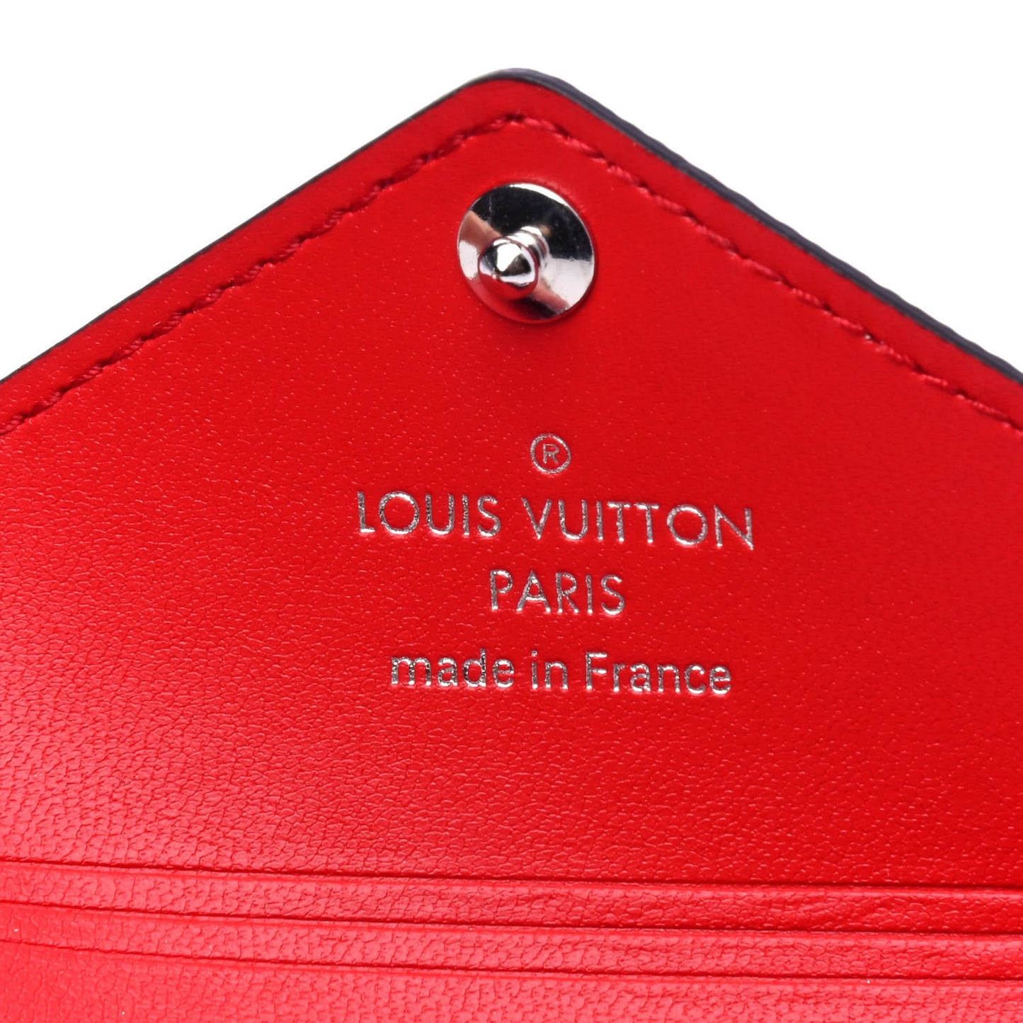 Monogram Escale Small Kirigami Pochette Insert Red