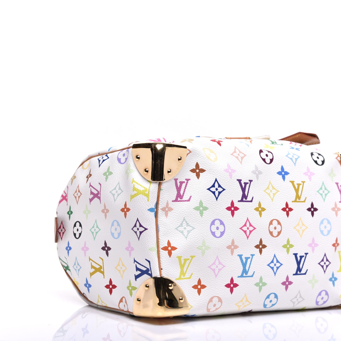 Monogram Multicolor Speedy 30 White