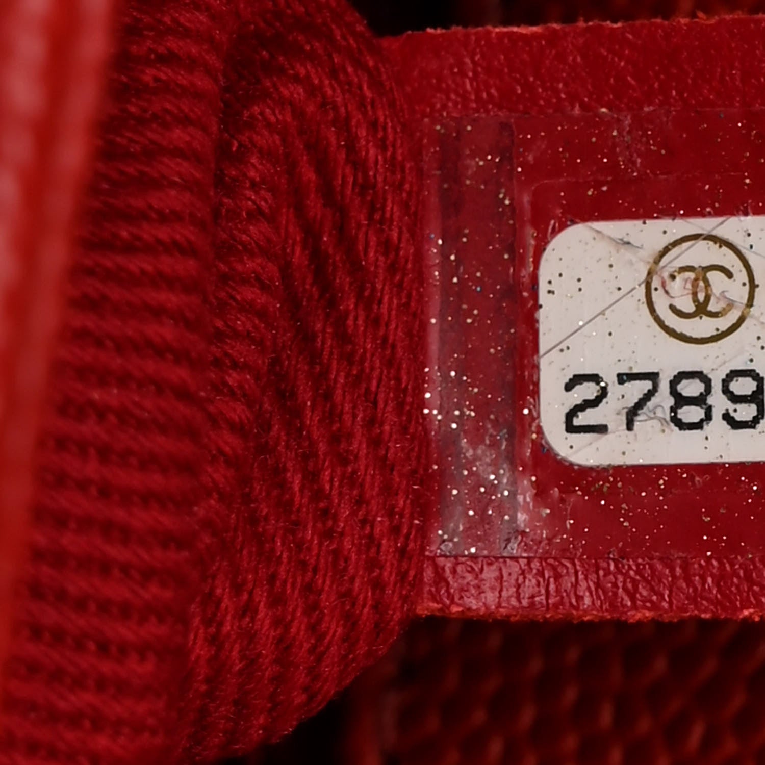 Chanel Caviar Chevron Quilted Mini Coco Handle Flap Red 7 of 10