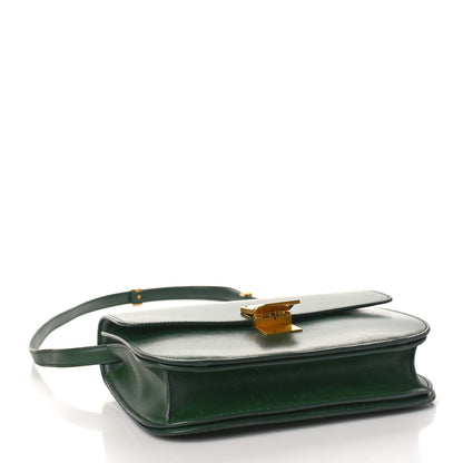 Celine Box Calfskin Classic Box Medium Flap Bag Forest 4 of 13