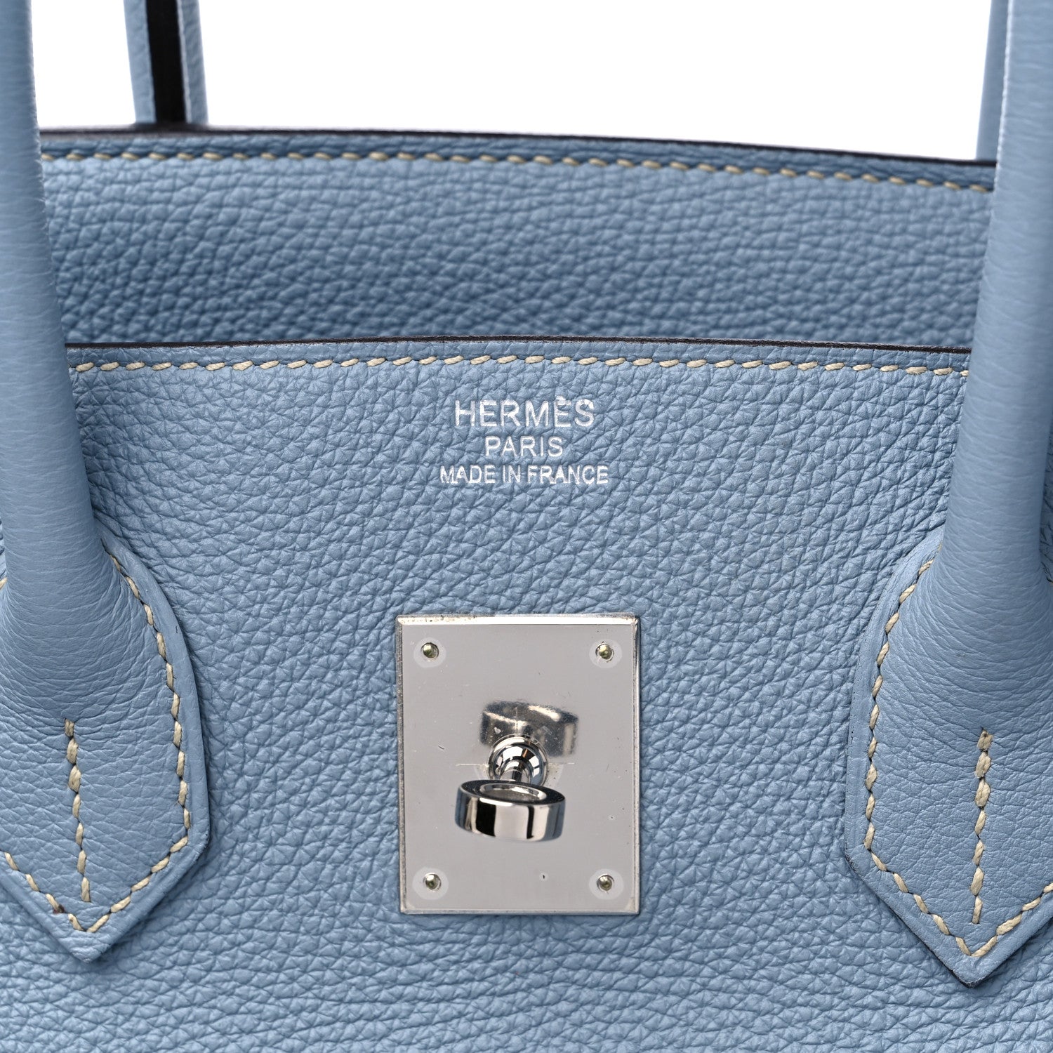 Hermes Togo BIRKIN 35 Bleu Lin 6 of 14