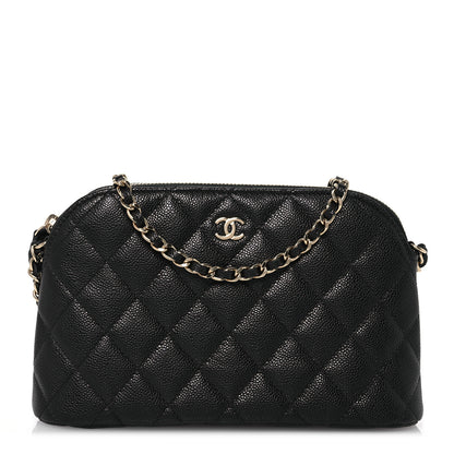 Chanel Caviar Quilted Classic Clutch With Chain Black 1 of 13