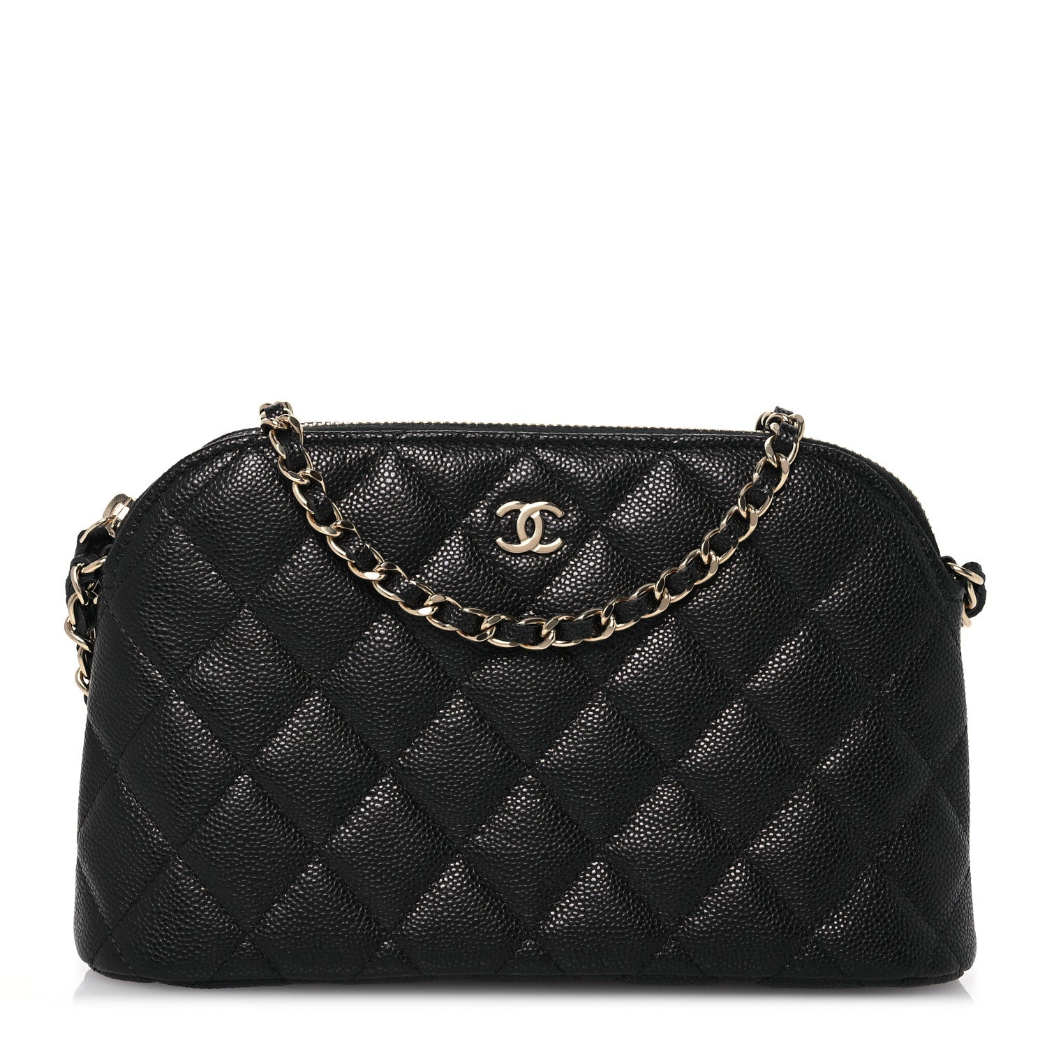 Chanel Caviar Quilted Classic Clutch With Chain Black 1 of 13