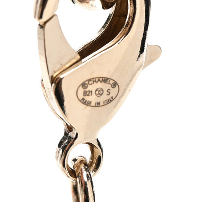 Chanel Metal Beaded CC Bracelet Gold 4 of 5
