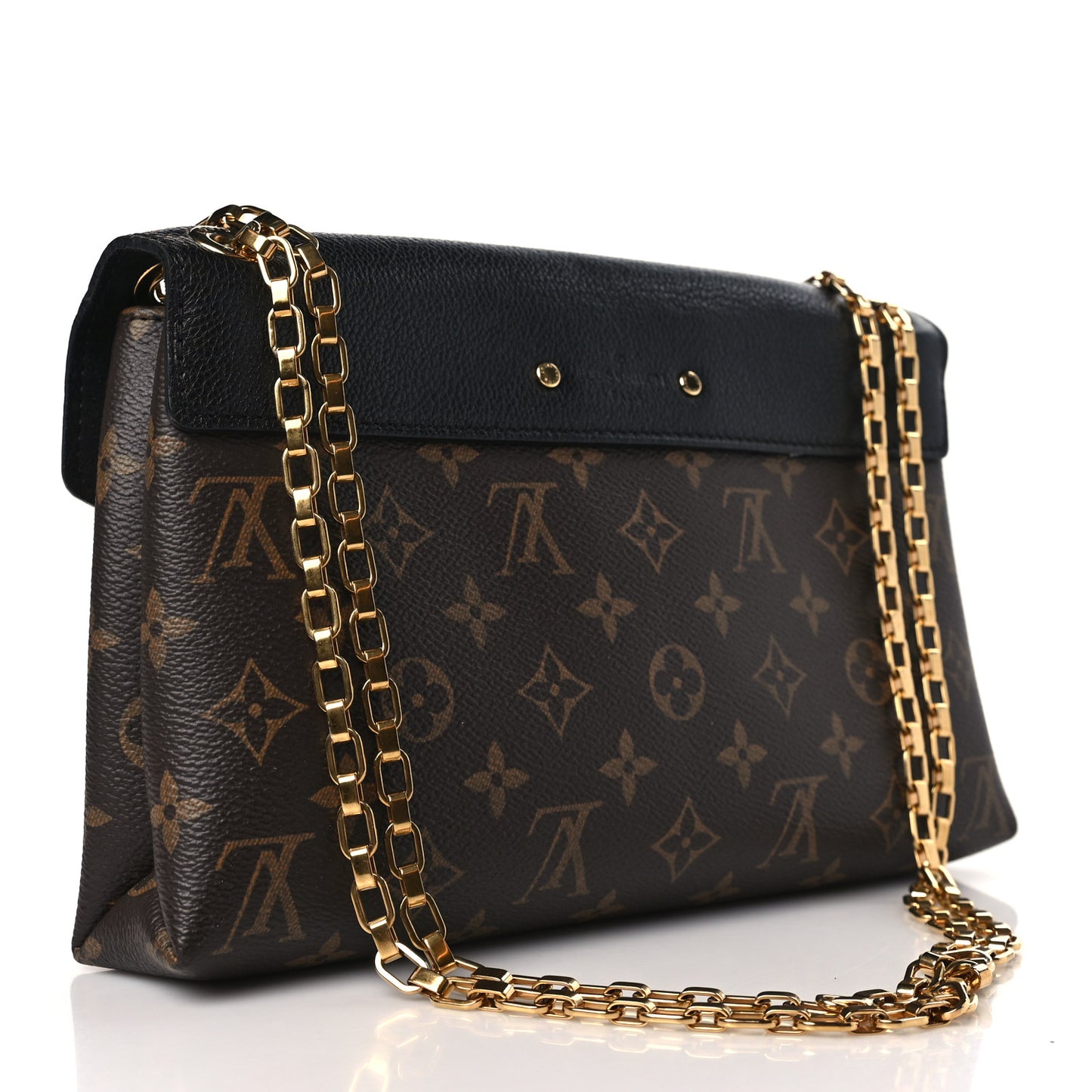 Monogram Pallas Chain Black