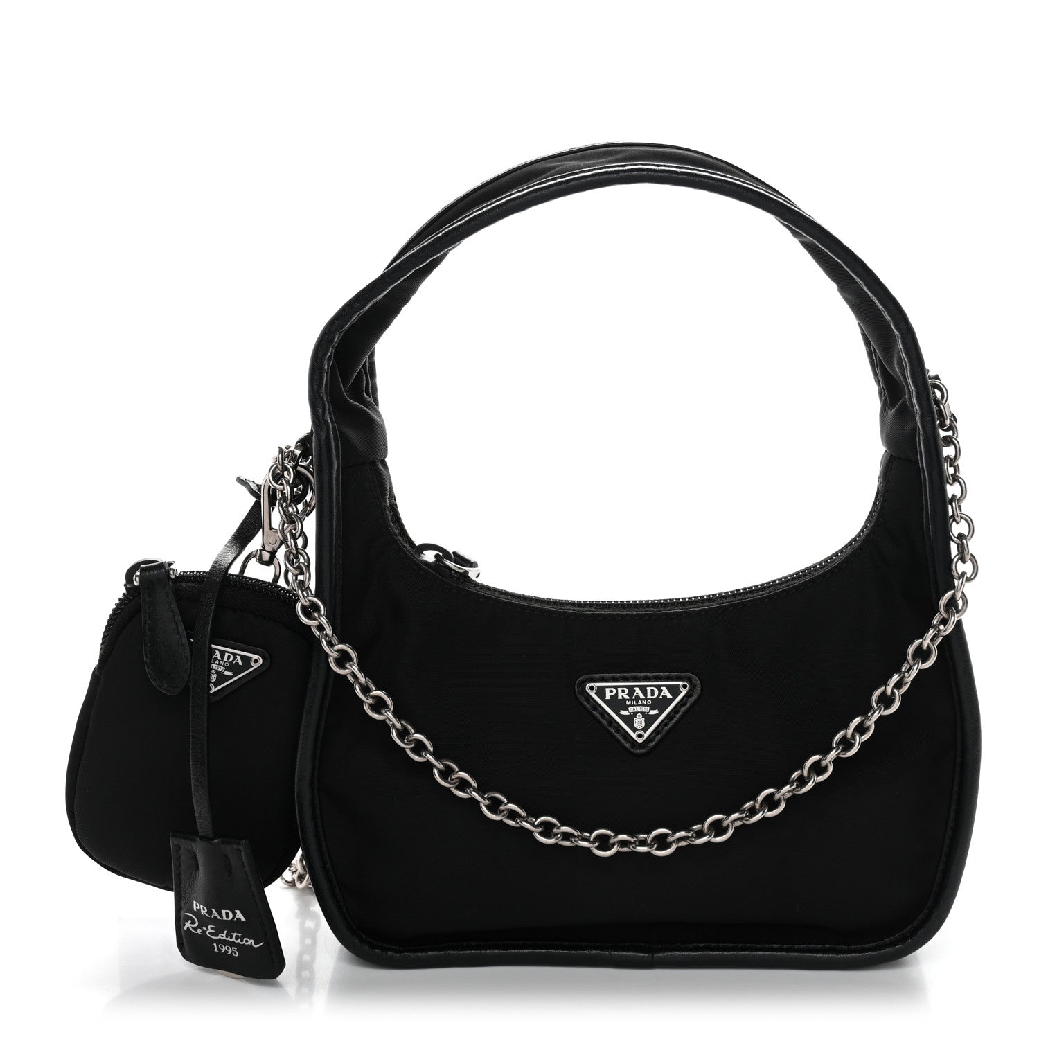 Prada Tessuto Nylon Re-Edition 1995 Bag Black 1 of 10