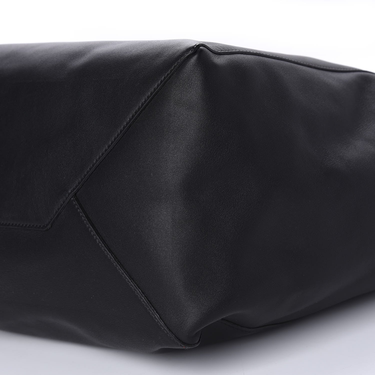 Celine Smooth Calfskin Small Coulisse Cabas Black 5 of 10