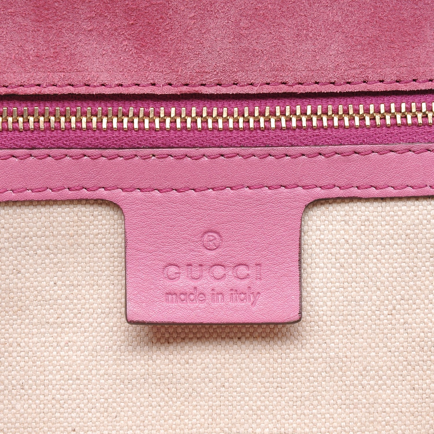 Gucci Patent Medium New Bamboo Top Handle Bag Pink 6 of 9