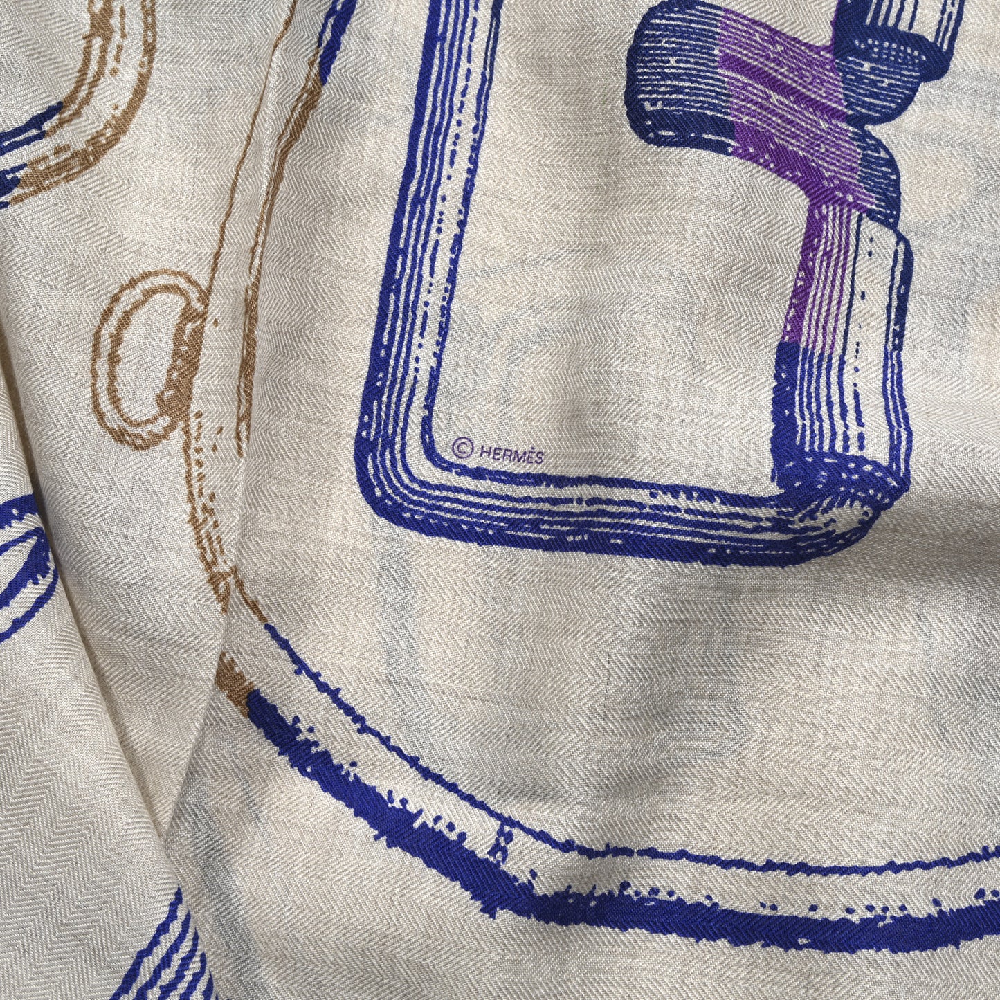 Cashmere Silk Inventaire Poetique Pour Un Conte Shawl 140 White Blue Vert Naturel Indigo Violet