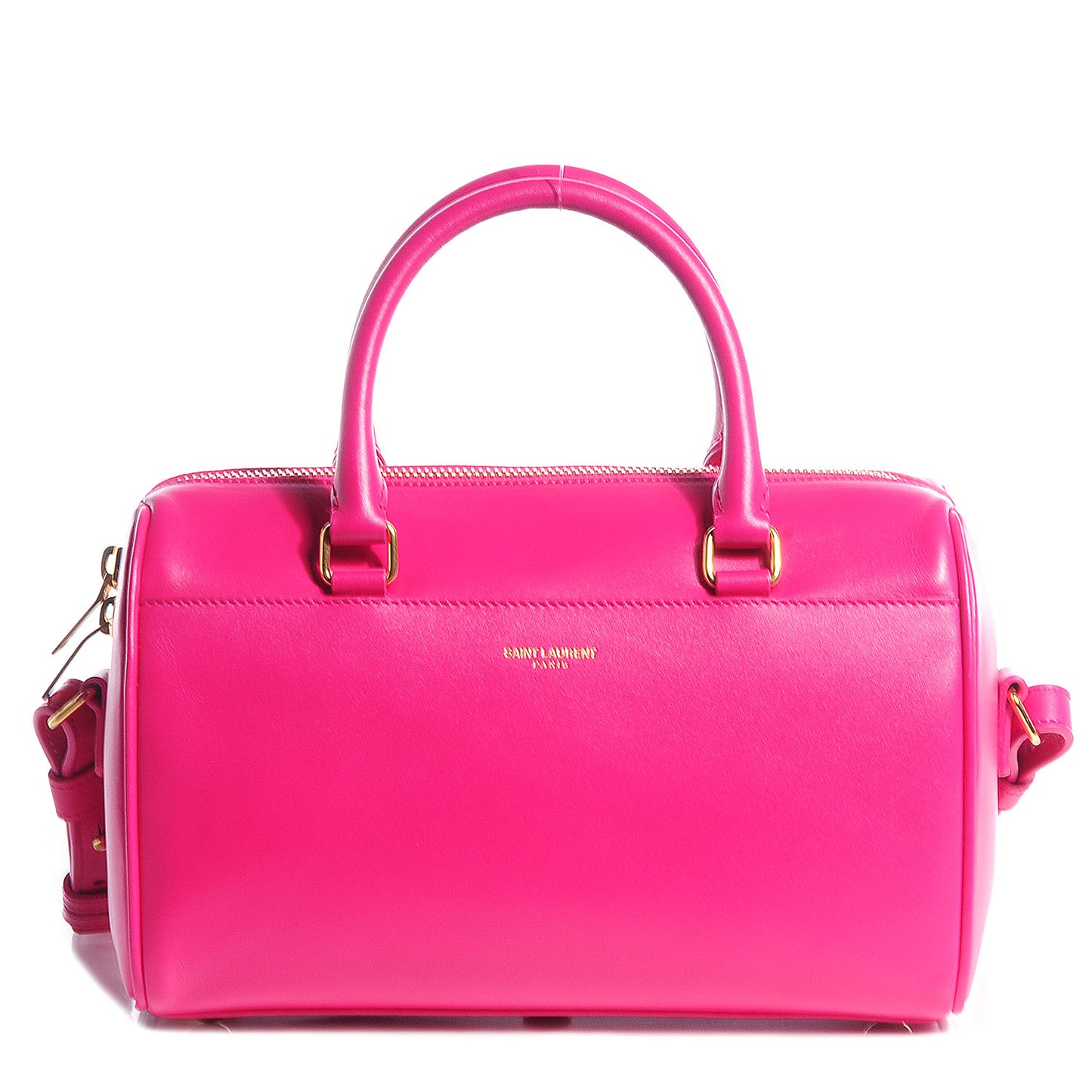 Calfskin Duffle 3 Fuschia