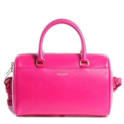 Saint Laurent Calfskin Duffle 3 Fuschia 1 of 8