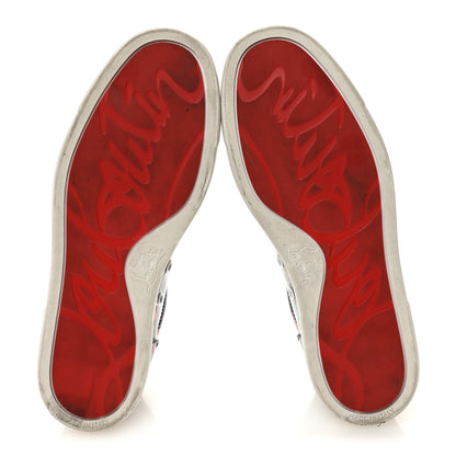 Christian Louboutin Patent Starlight Orlato Flat Sneakers 37 Multi 6 of 10