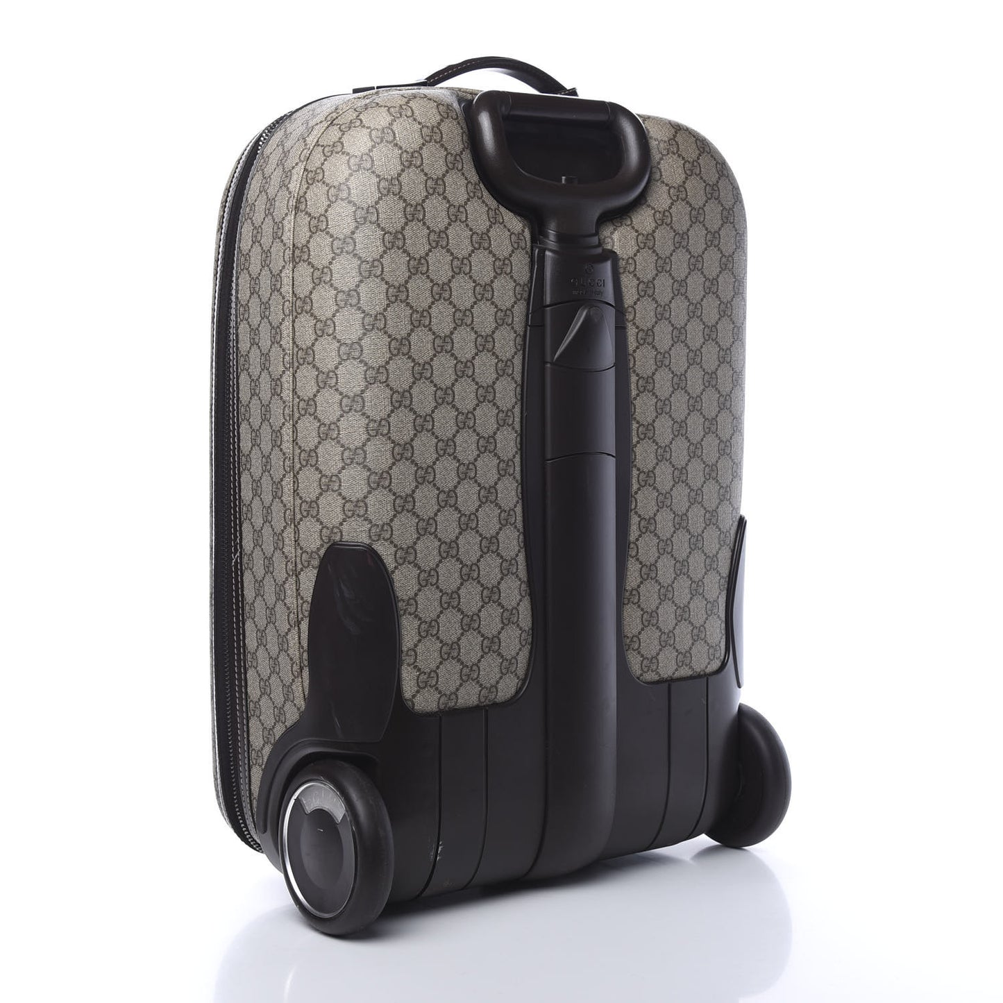 GG Plus Monogram Small Interlocking G Trolley Brown