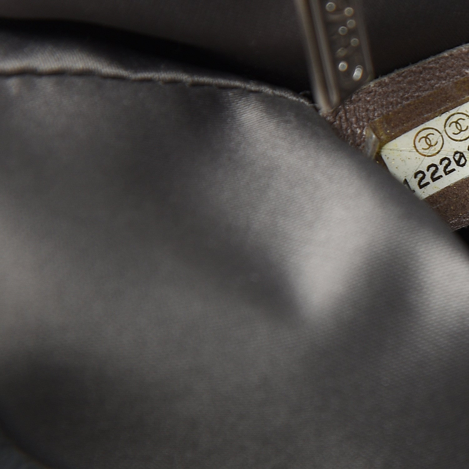 Chanel Vinyl Graphic Edge Flap Black 6 of 9