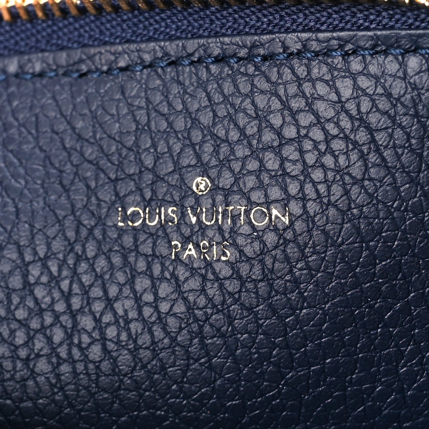 Louis Vuitton Empreinte Pochette Felicie Chain Wallet Navy 9 of 14