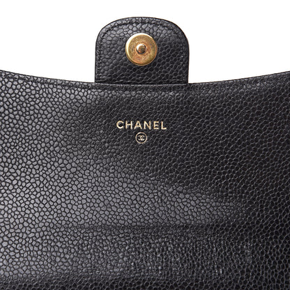 Chanel Caviar Quilted Wallet on Removable Chain Black 6 of 12