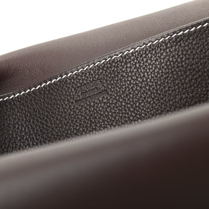 Hermes Barenia Faubourg Halzan 31 Ebene Cacao 8 of 10