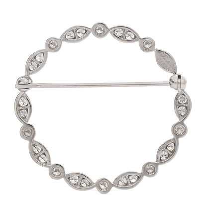 Tiffany Platinum Diamond Jazz Pin Brooch 3 of 4