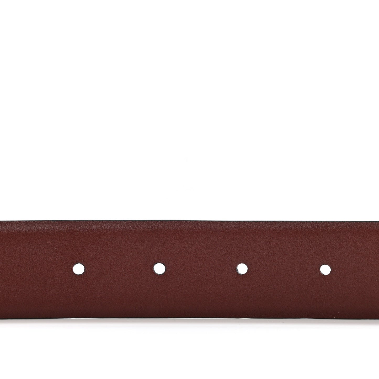 Calfskin CC Reversible Belt 85 34 Black Burgundy
