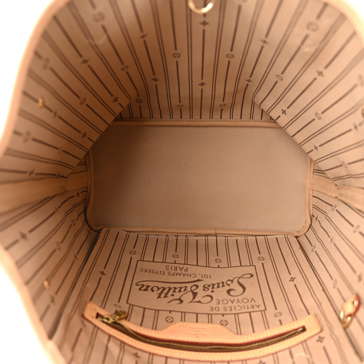 Louis Vuitton Monogram Neverfull MM 5 of 9