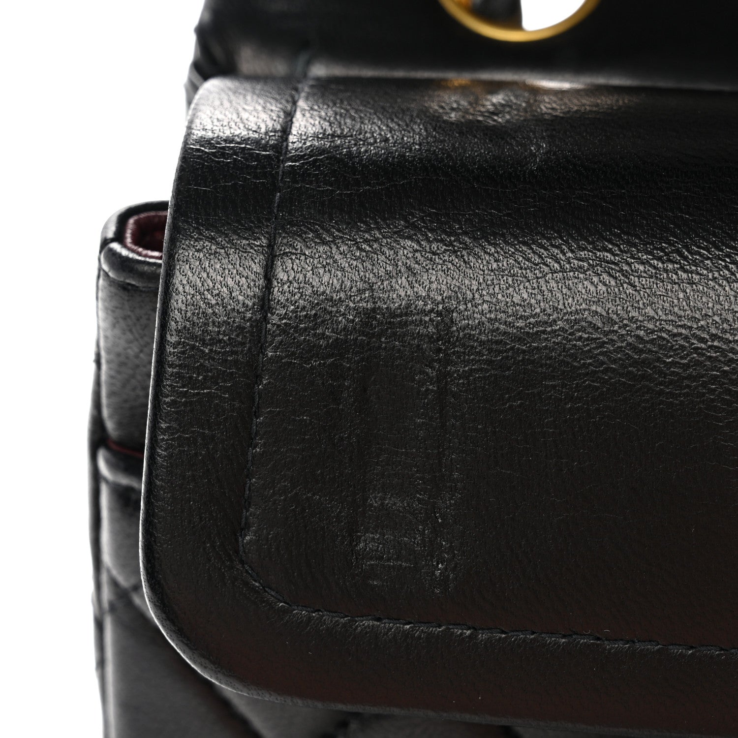 Chanel Lambskin Quilted Small Double Flap Black 11 of 13