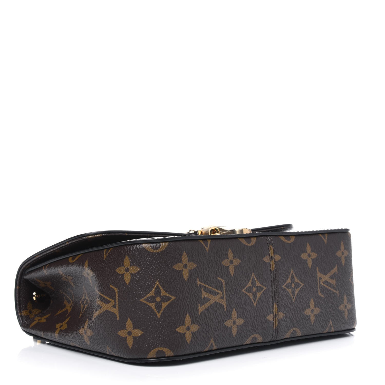 Louis Vuitton Patent Calfskin Monogram Cherrywood BB Black 3 of 4