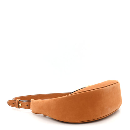 Celine Suede Medium Strap Ava Triomphe Shoulder Bag Camel 4 of 9