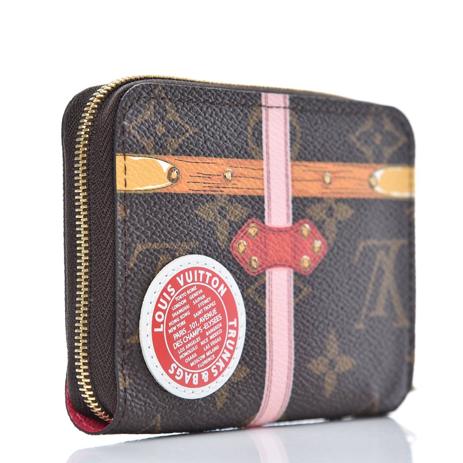 Louis Vuitton Monogram Summer Trunks Zippy Coin Purse 4 of 7