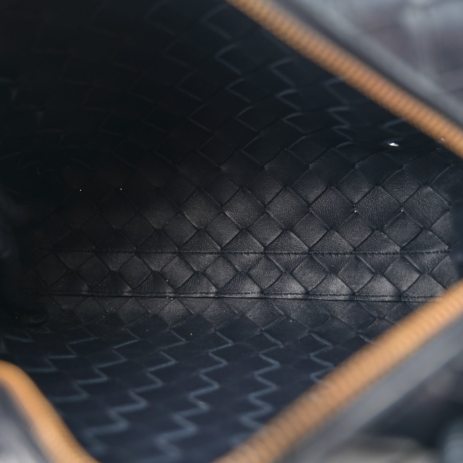 Bottega Veneta Polished Nappa Intrecciato Knot Small Loop Camera Bag Space 5 of 9