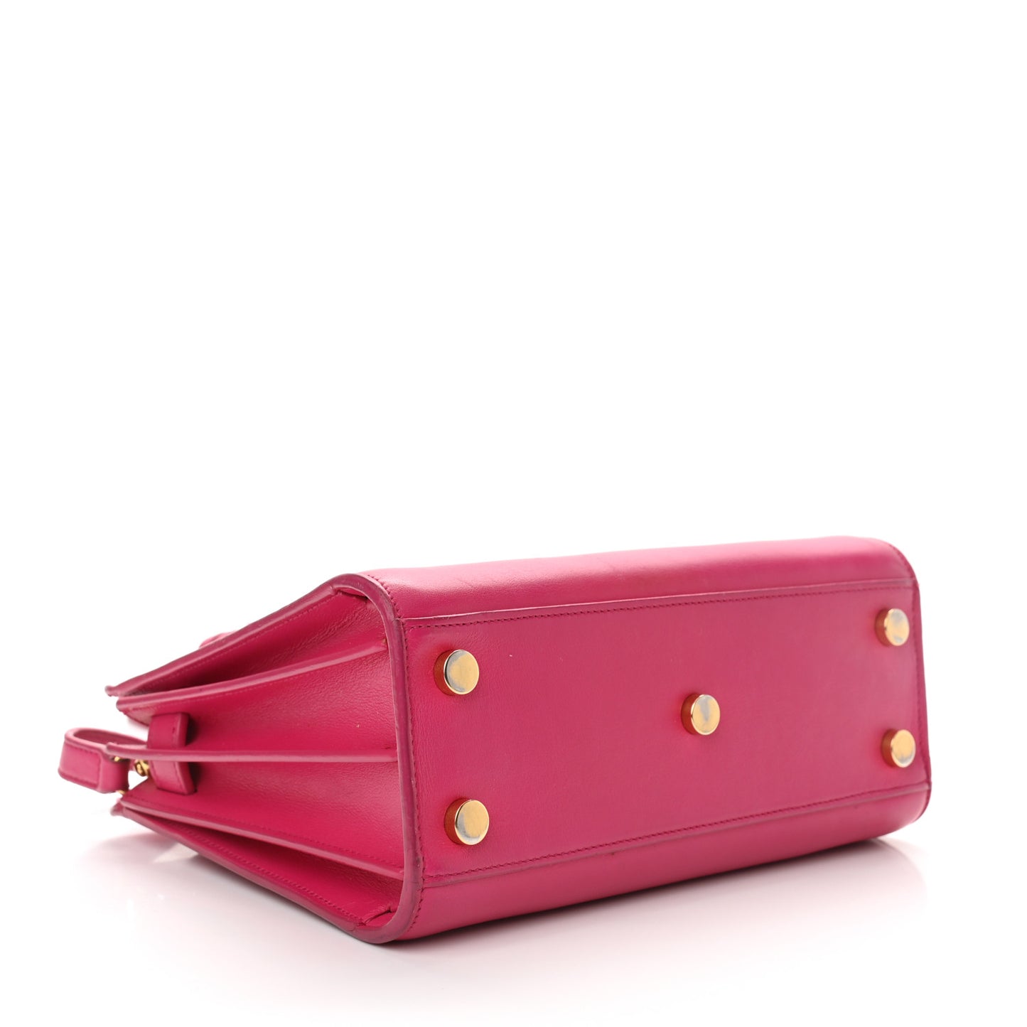 Calfskin Nano Sac De Jour Lipstick Fuchsia