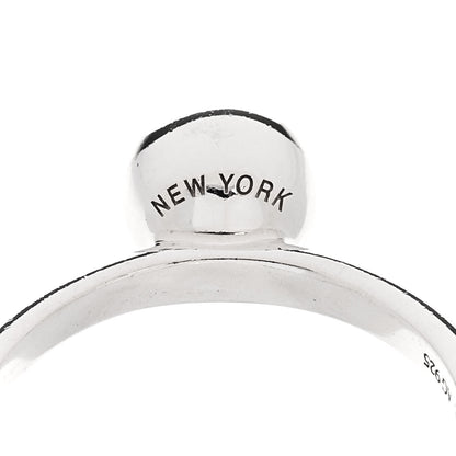 Tiffany Sterling Silver 8mm Hardwear Ball Ring 57 8 7 of 7