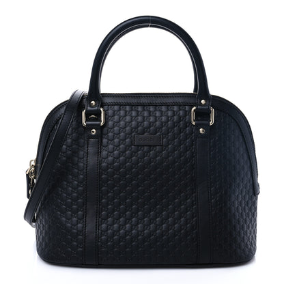 Gucci Microguccissima Medium Dome Bag Black 1 of 7