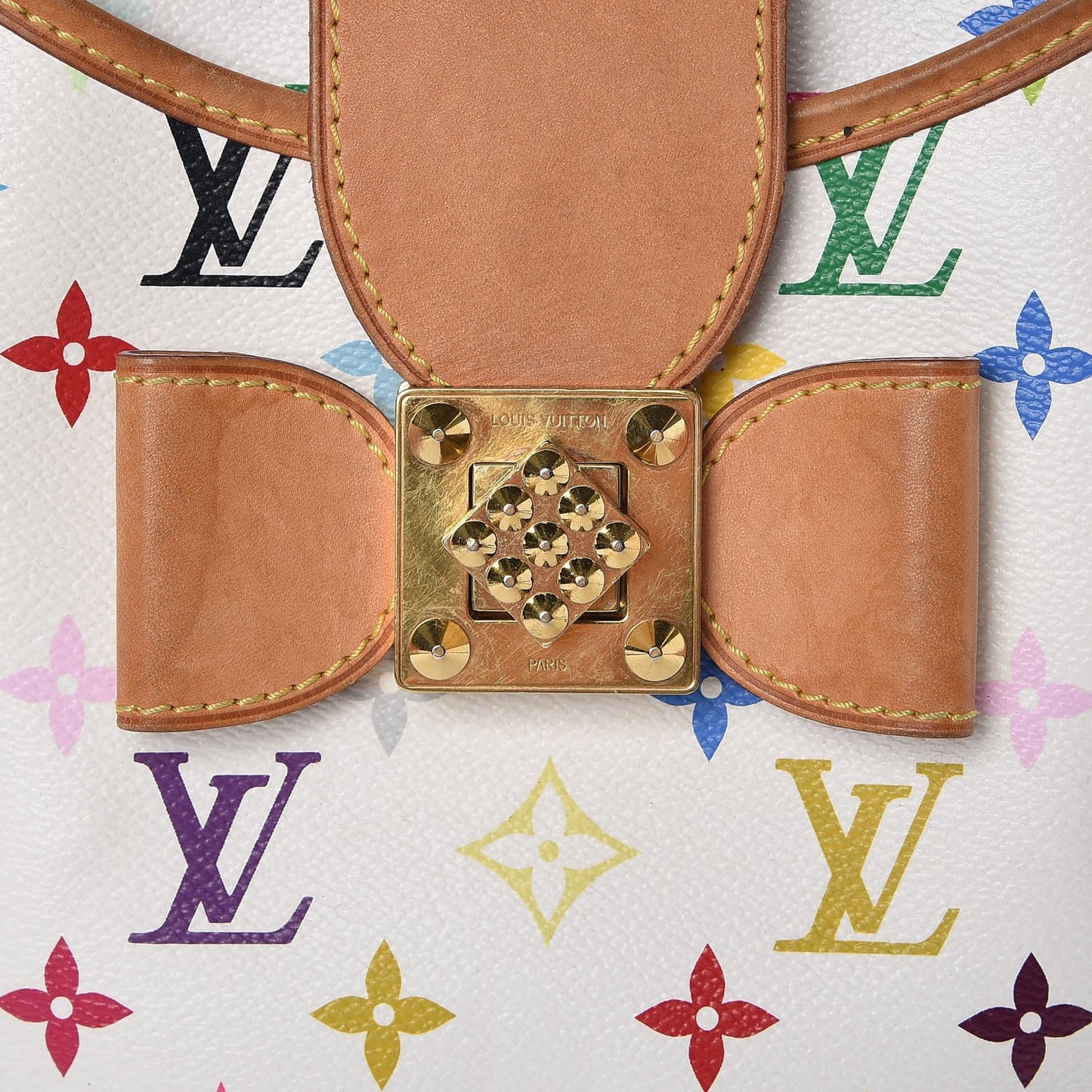 Monogram Multicolor Annie GM White