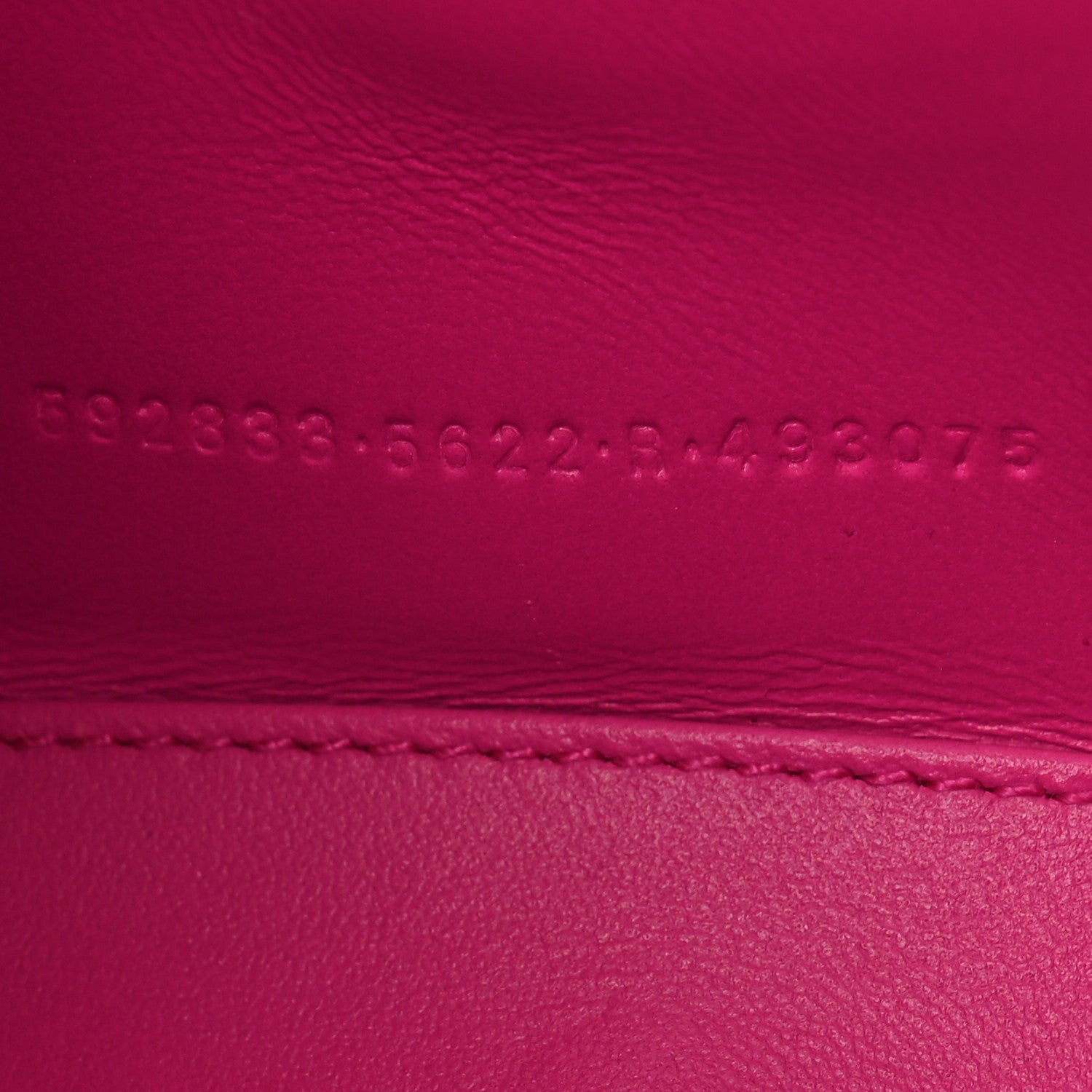 Balenciaga Shiny Calfskin Crocodile Embossed Hourglass Top Handle Bag XS Lipstick Pink 8 of 15