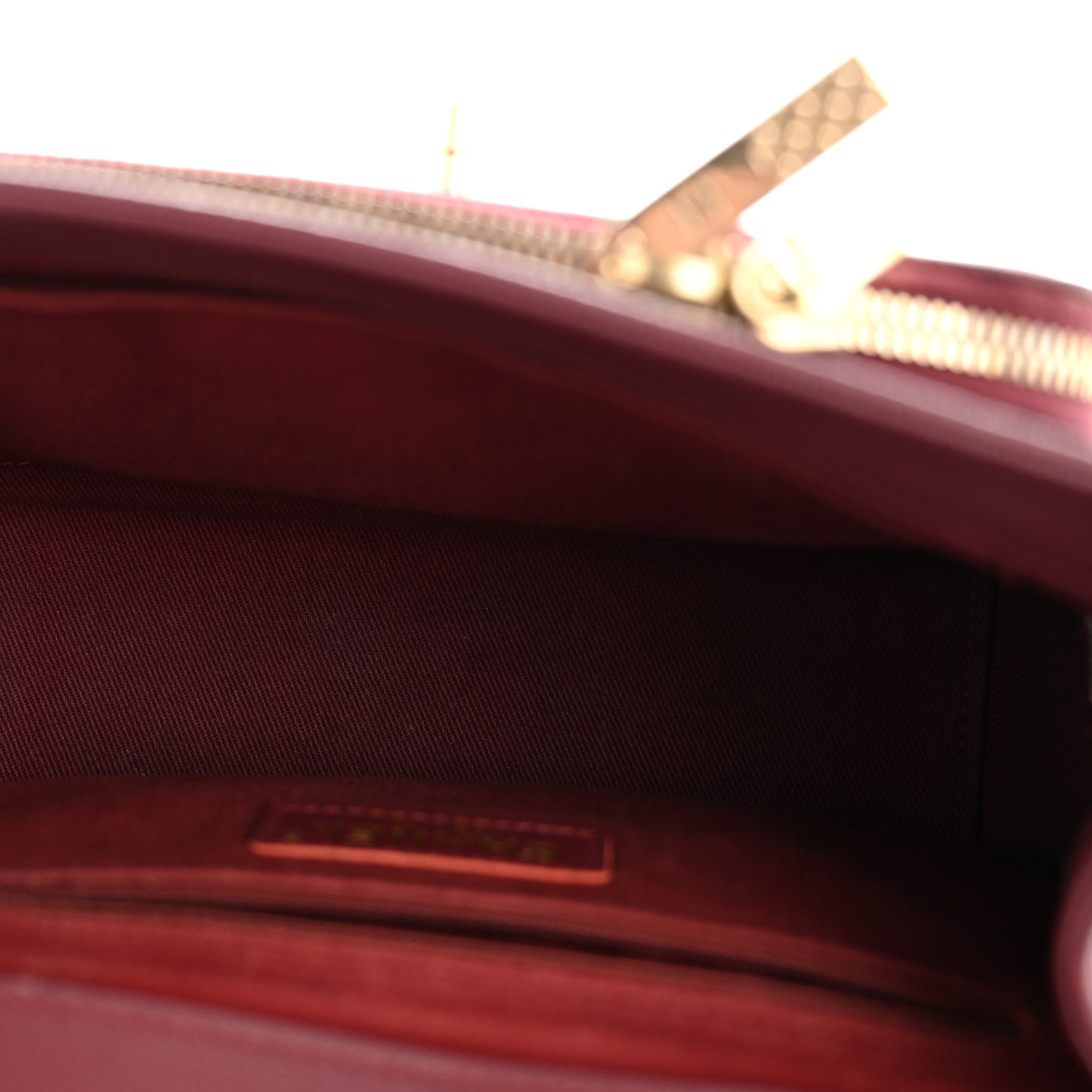 Chanel Caviar Quilted Small Business Affinity Flap Burgundy 5 of 12