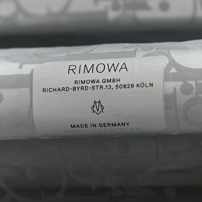 Christian Dior X RIMOWA Aluminum Gradient Cabin Luggage Silver 5 of 13