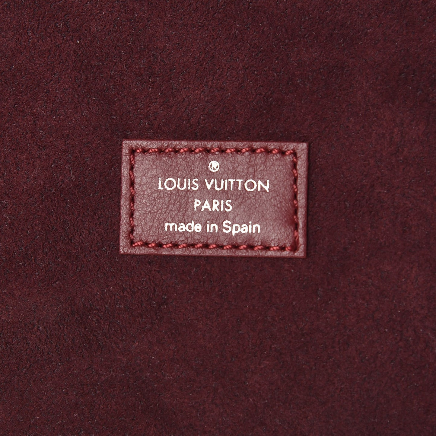 Monogram Clarence Box MM Burgundy