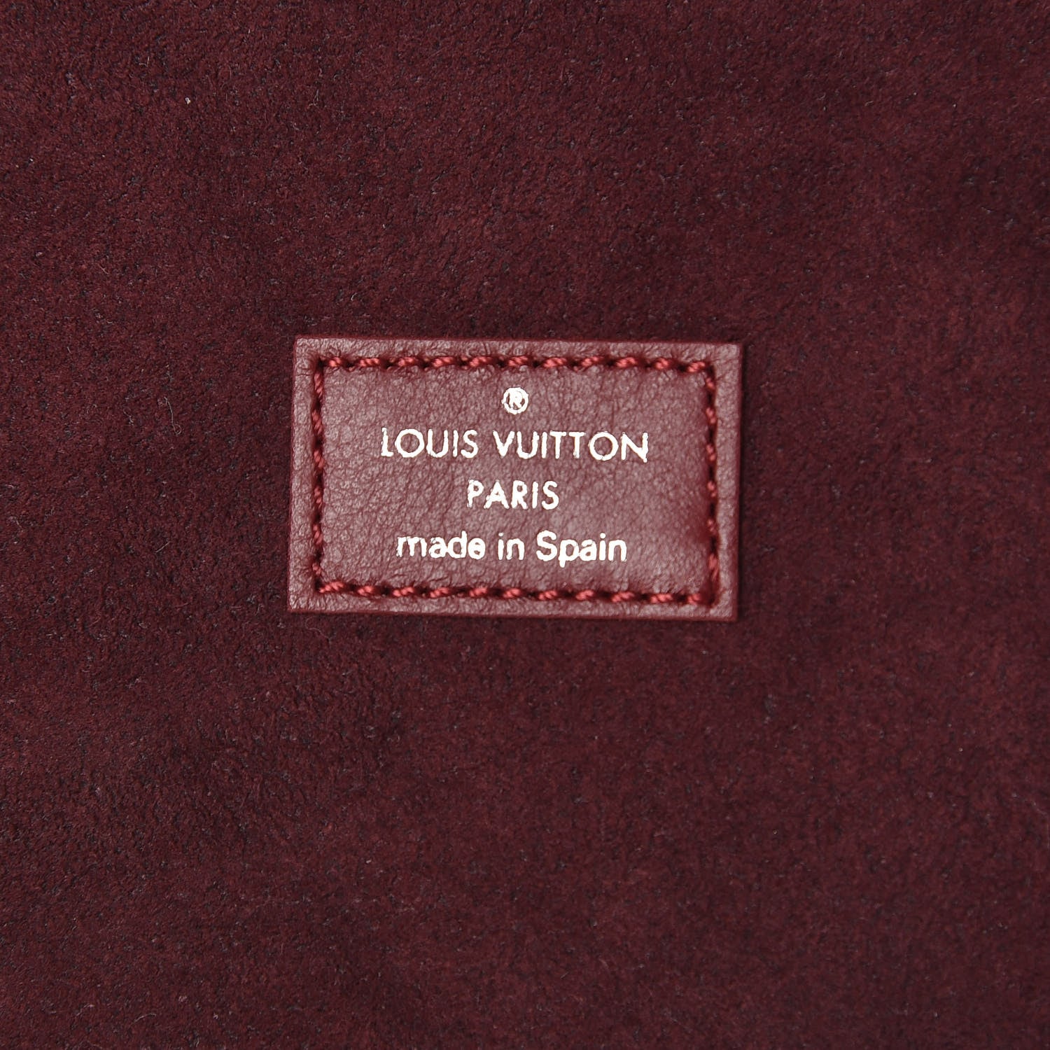 Louis Vuitton Monogram Clarence Box MM Burgundy 6 of 9