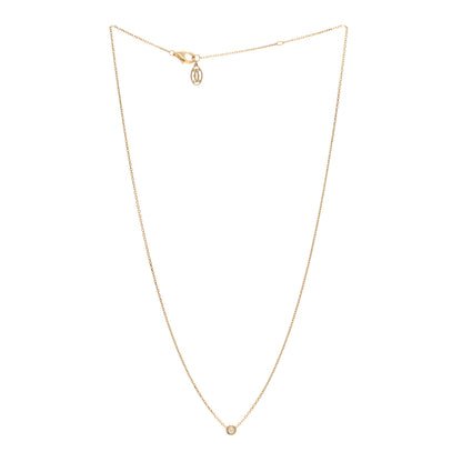 Cartier 18K Yellow Gold Diamond XS D'Amour Pendant Necklace 3 of 4